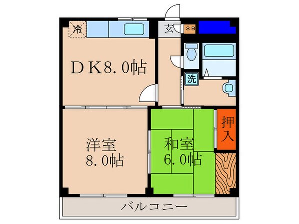 ピアチェ１６の物件間取画像